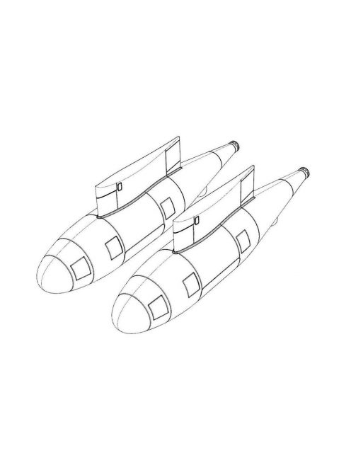 Brengun - Refueling pod KC-130J (2pcs)