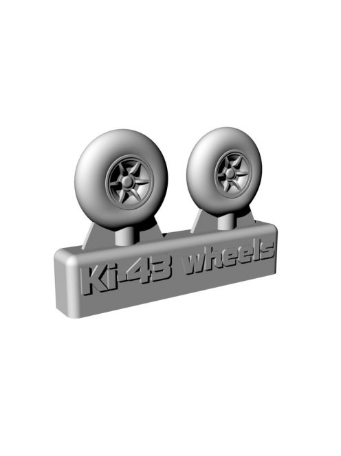 Brengun - 1/72 Ki-43 Wheels Resin wheels