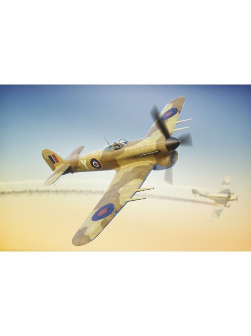 Brengun - 1/72 Typhoon Mk Ib Car Doors-Desert and Luftwaffe trials plastic injection kit