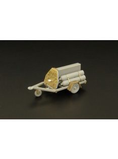   Brengun - 1/72 U S NAVY Oxygen cart Resin Kit of USN oxygen cart