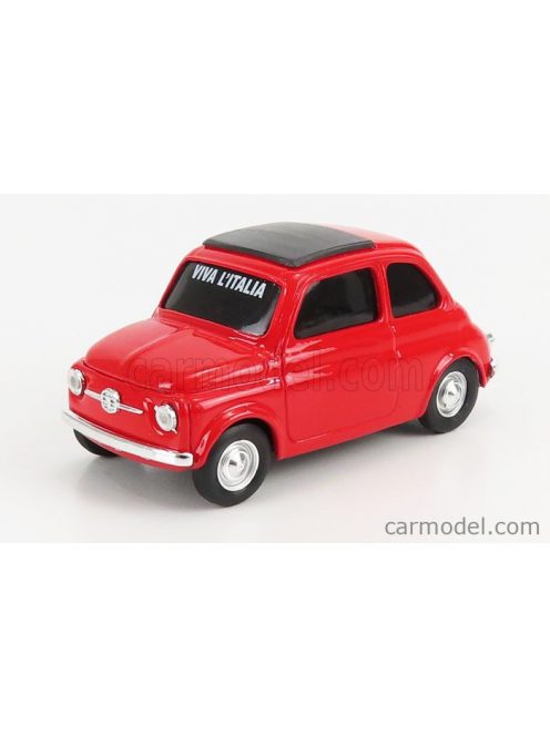 Brumm - Fiat 500 1965 - Viva L'Italia 150Th Anniversario Italia 1861 - 2011 Red