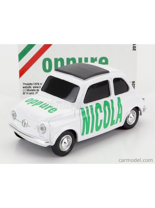 Brumm - Fiat 500 Nicola - Oppure White