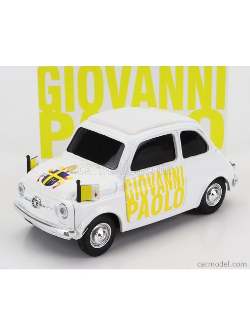 Brumm - Fiat 500 Papa Giovanni Paolo Ii - Beato Lui White