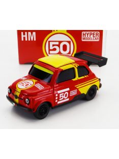   Brumm - FIAT 500 BRUMS N 50 HM HYPER MODELCAR 2024 RED YELLOW BLACK