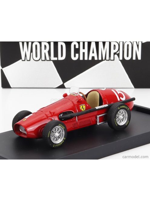 Brumm - Ferrari F1 500 F2 N 15 World Champion Winner English Gp Alberto Ascari 1952 Red