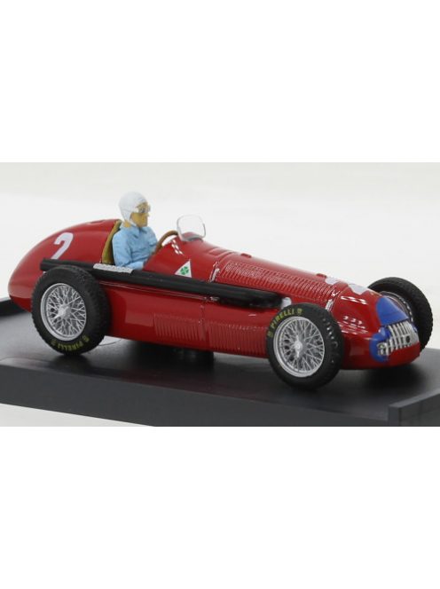 Brumm - Brumm, Alfa Romeo 158, rot, Formel 1, GP Großbritannien, 1950, #2, 1:43