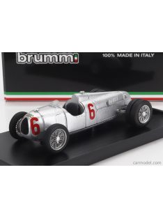   Brumm - Auto Union F1  Tipo C Ruote Gemellate N 6 Season 1936 Hans Stuck Silver