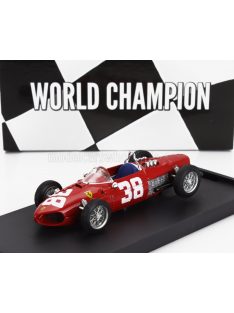   Brumm - FERRARI F1  156 N 38 WORLD CHAMPION 3rd MONACO GP 1961 PHIL HILL RED