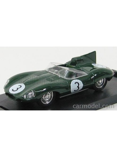 Brumm - Jaguar D Type Le Mans N 3 1956 Jack Fairman Green