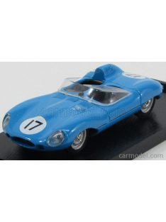   Brumm - Jaguar D Type N 17 24H Le Mans 1957 J.Lucas - Mary Light Blue