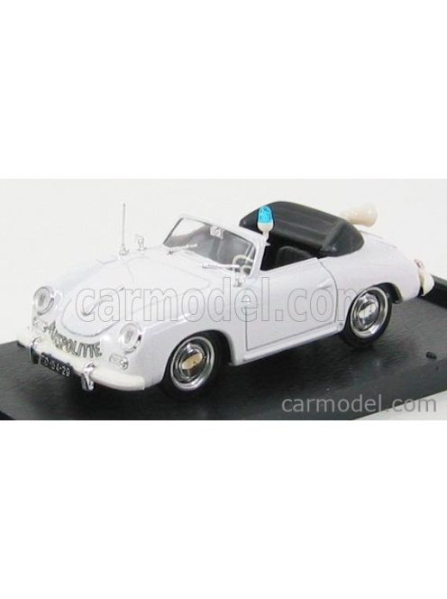 Brumm - Porsche 356 Cabriolet Police Olandese 1952 White