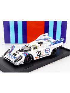   Brumm - PORSCHE 917K 4.9L TEAM MARTINI RACING N 22 WINNER 24h LE MANS 1971 HELMUT MARKO - GIJS VAN LENNEP WHITE BLUE RED