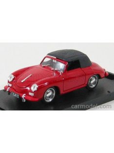 Brumm - Porsche 356C Cabriolet Closed 1952 Red