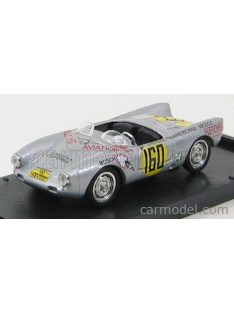   Brumm - Porsche 550 Rs Carrera Mexico 1953 Hans Herrmann Silver