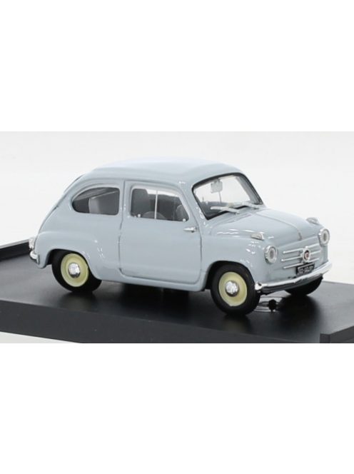 Brumm - Brumm, Fiat 600 Berlina Serie 1, hellgrau, 1955, 1:43