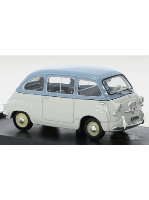 Brumm - Brumm, Fiat 600 Multipla Berlina Serie 1a, hellgrau/hellblau, 1956, 1:43