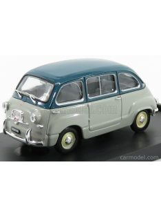   Brumm - Fiat 600 Multipla Berlina I Series 1956 Light Blue Light Grey