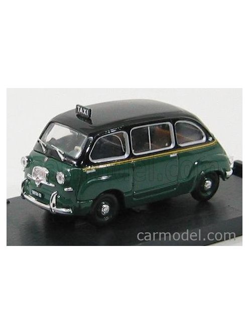 Brumm - Fiat 600 Multipla I Series Taxi Torino 1956 Green Black