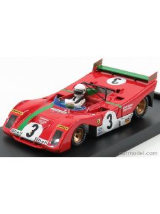   Brumm - Ferrari 312Pb N 3 Winner Targa Florio 1972 Merzario - Munari Red