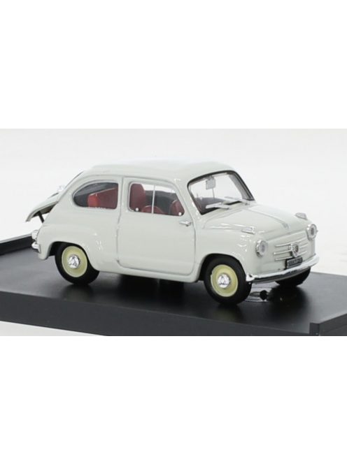 Brumm - Brumm, Fiat 600, hellgrau, 1956, 1:43