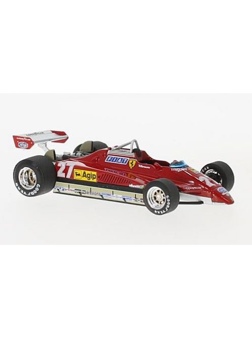 Brumm - Brumm, Ferrari 126C2 turbo, Formel 1, GP San Marino, 1982, #27, 1:43