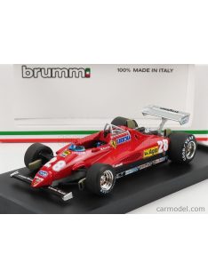   Brumm - Ferrari F1 126C2 N 28 3Rd Italy Gp 1982 Mario Andretti Red