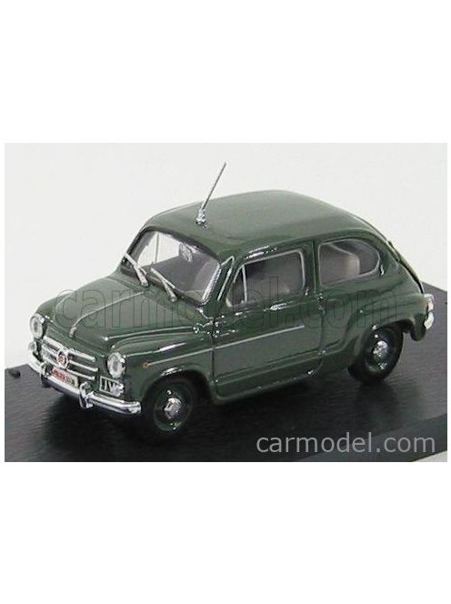 Brumm - Fiat 600D Polizia Stradale - Police 1958 Green