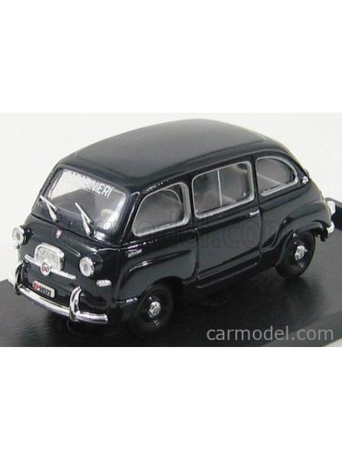 Brumm - Fiat 600 Multipla Carabinieri Police 1956 Blue