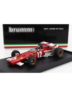   Brumm - FERRARI F1  312B N 12 WINNER GP AUSTRIAN 1970 JACKY ICKX - WITH DRIVER FIGURE RED WHITE