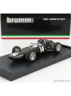   Brumm - Brm F1  P57 N 14 Winner Italy Monza Gp Graham Hill 1962 World Champion - With Driver Figure Grey Met