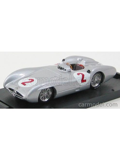 Brumm - Mercedes Benz F1  W196C Gp Gb N 2 1954 Karl Kling Silver