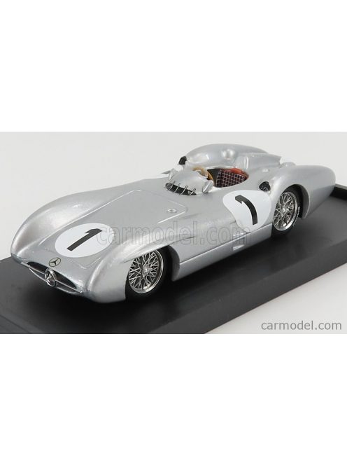 Brumm - Mercedes Benz F1 W196C N 1 British Gp Juan Manuel Fangio 1954 World Champion Silver