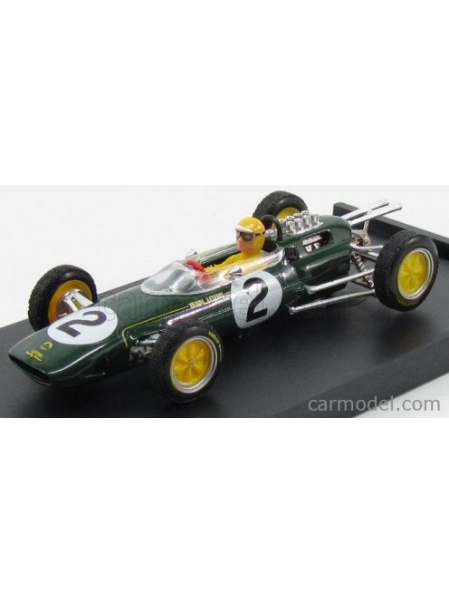 Brumm - Lotus F1 25 N 2 Belgium Gp 1963 T.Taylor - With Pilot - Figure Green