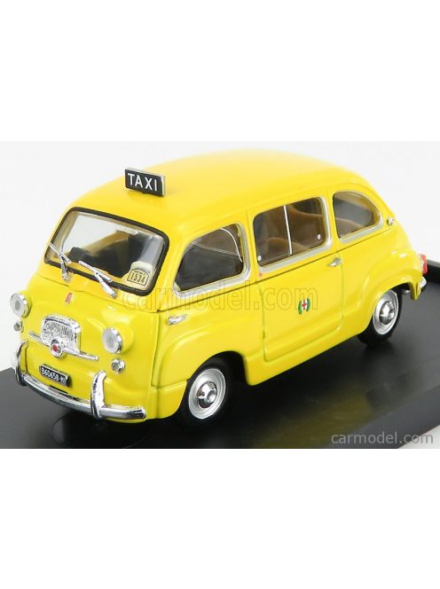 Brumm - Fiat 600D Multipla Taxi Milano 1970 Yellow