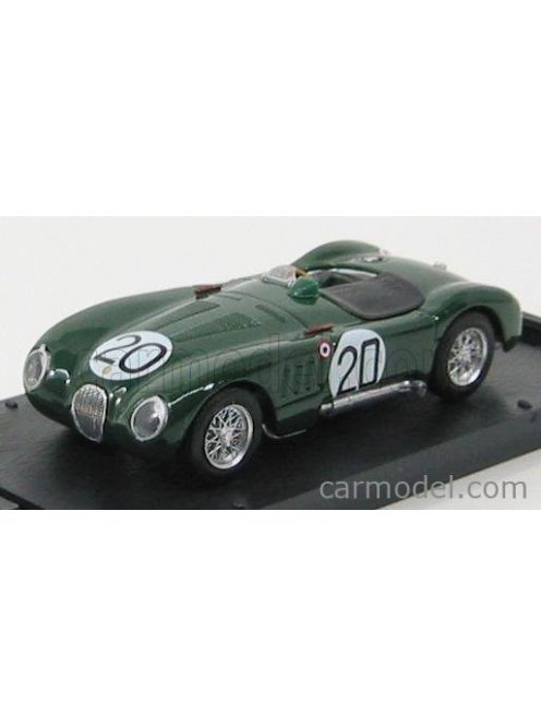 Brumm - Jaguar C Type 1 H Le Mans 1951 Walker-Whitehead N 20 British Racing Green