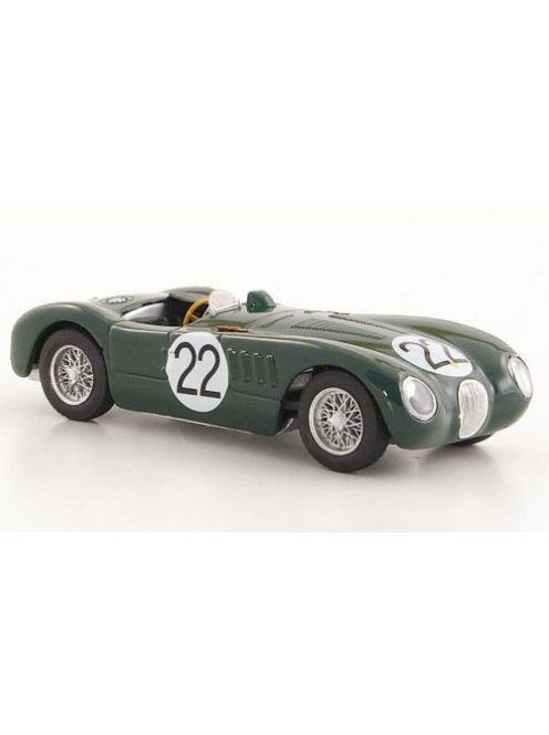 Brumm - Brumm, Jaguar C-Type, 24h Le Mans, 1951, #22, 1:43