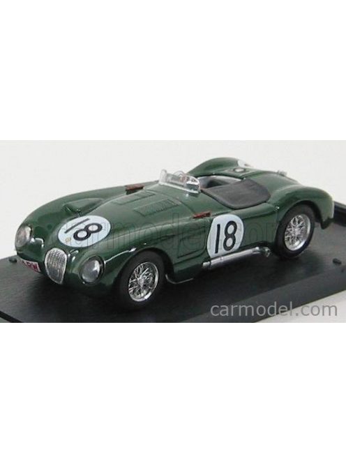 Brumm - Jaguar C-Type 3.4L Team Jaguar Cars Ltd N 18 Winner 24H Le Mans 1953 T.Rolt - D.Hamilton British Racing Green