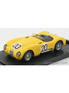   Brumm - Jaguar C Type 9Th Le Mans 1953 Laurent-Tornaco N 20 Yellow