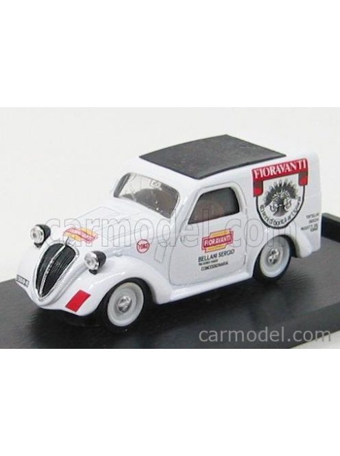 Brumm - Fiat 500B Van Fioravanti 1950 White