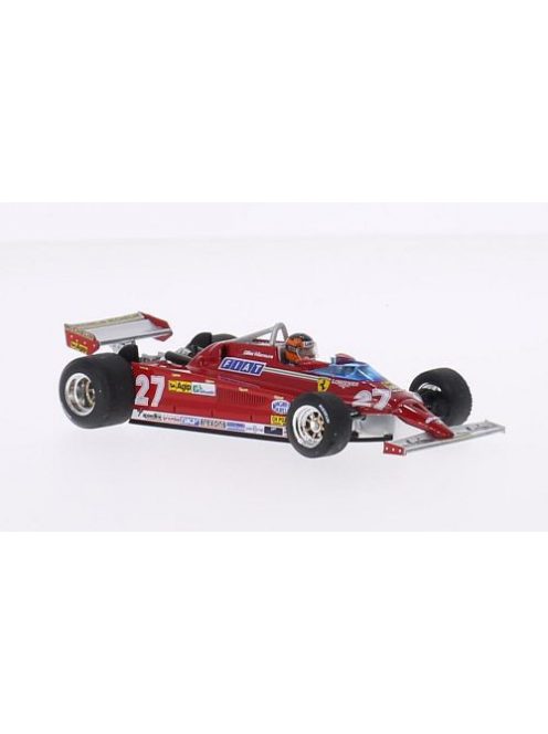 Brumm - Brumm, Ferrari 126CK Turbo, Formel 1, GP Monte Carlo, 1981, Suderia Ferrari, #27, 1:43