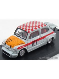   Brumm - Fiat 600 Abarth 1000 Corsa N 107 Winner 500Km Nurburgring 1967 Edelhof Grey Orange