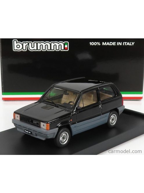 Brumm - Fiat Panda 30 1 Series 1980 Nero Luxor - Black