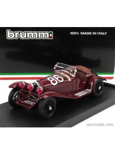   Brumm - Alfa Romeo 1750 Gs Spider N 86 3Rd Mille Miglia 1930 G.Camapari - A.Marinoni Bordeaux