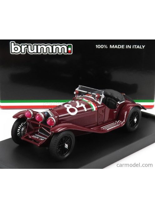 Brumm - Alfa Romeo 1750 Gs Spider N 84 Winner Mille Miglia 1930 T.Nuvolari - G.B.Guidotti Bordeaux