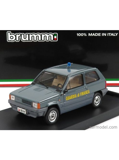 Brumm - Fiat Panda 45 Guardia Di Finanza 1980 Military Grey