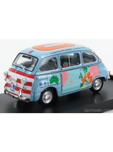   Brumm - Fiat 600D Multipla - Graziano Rossi Motorhome 1960 Light Blue