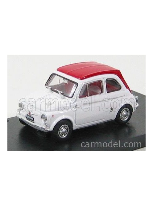 Brumm - Fiat 500 595Ss Abarth 1964 White Red