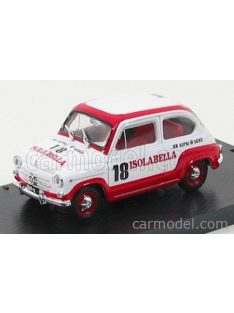 Brumm - Fiat 600D - Amaro 18 Isolabella 1960 White Red