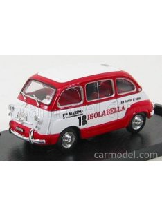 Brumm - Fiat 600D Multipla - Amaro 18 Isolabella White Red