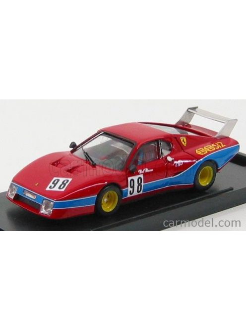 Brumm - Ferrari 512Bb Lm N 98 Monza 1982 Del Buono - Govoni Guercino Red Blue